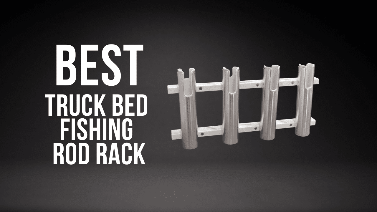 truck bed fishing rod rack