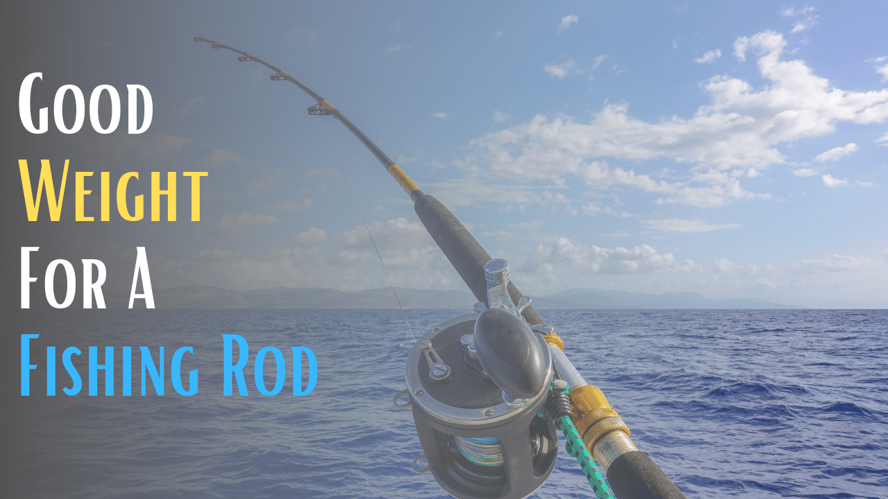 What is a good weight for a fishing rod?