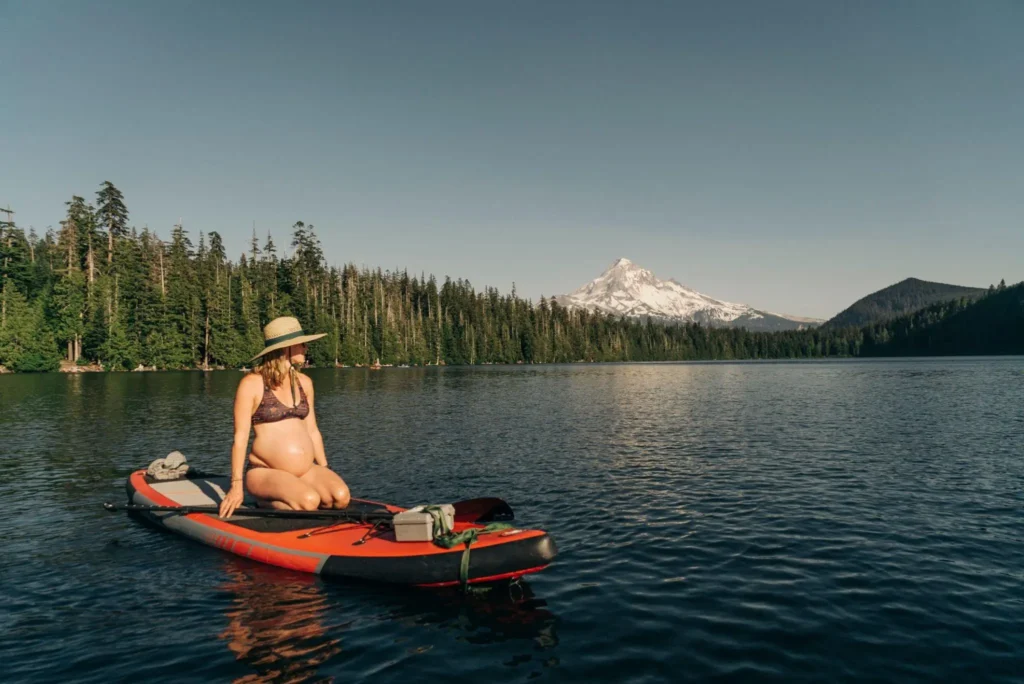 Kayak Fishing While Pregnant