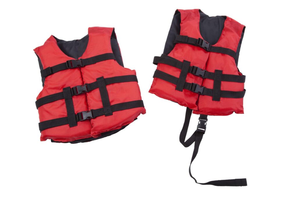 Life jacket for fishing in boat
