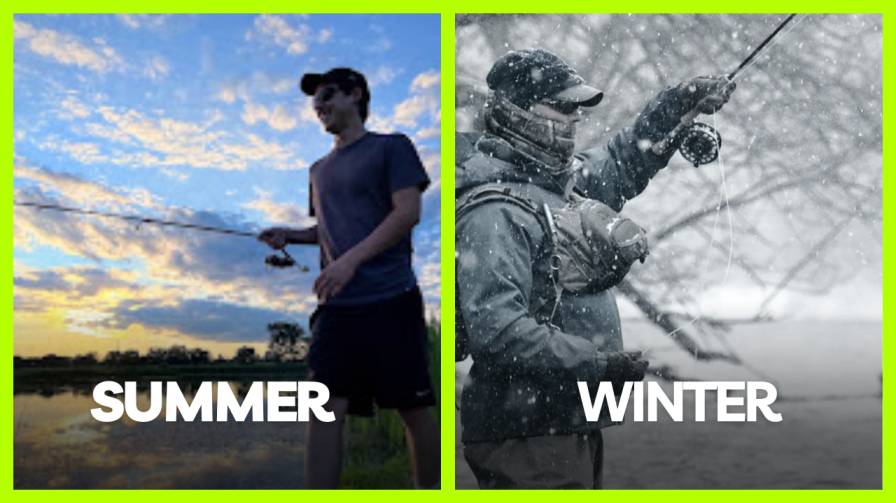 Summer and winter fishing